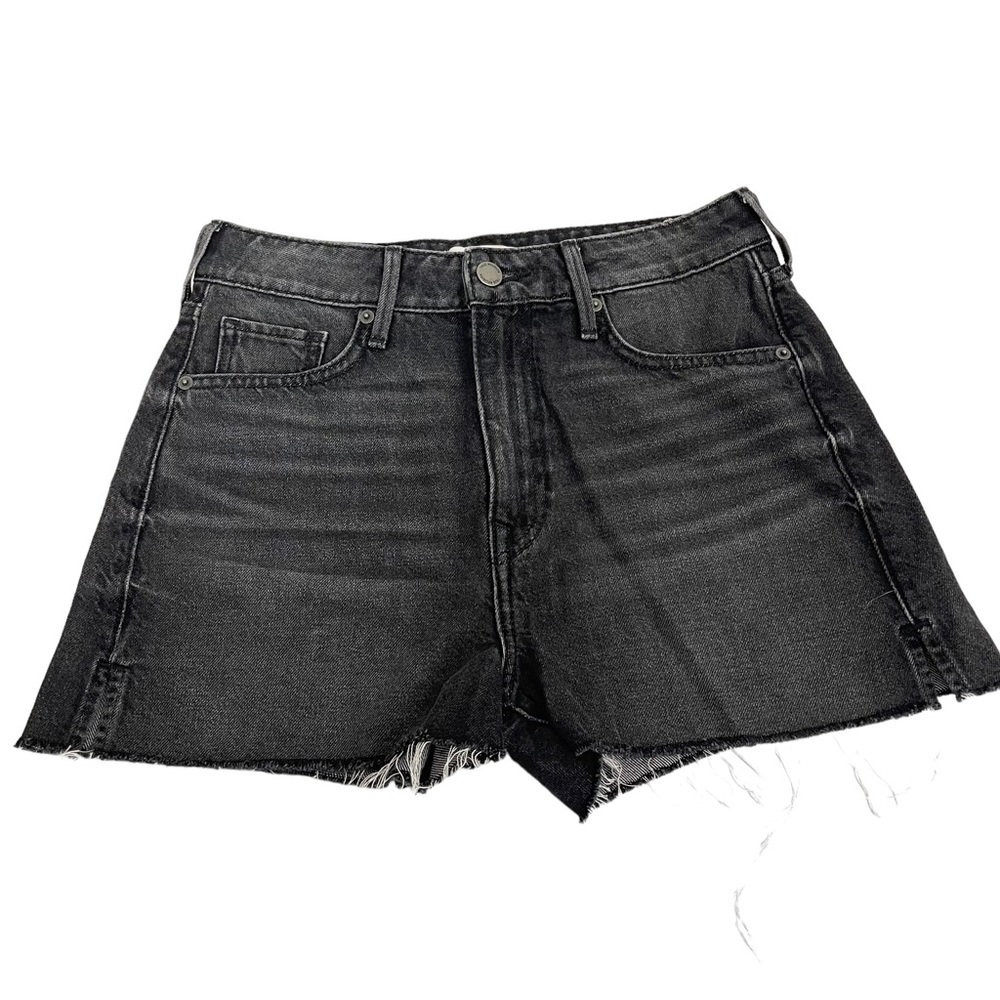 True Religion Caia Fray Hem Mid-Rise Denim Short Size 27 - Picture 4 of 11